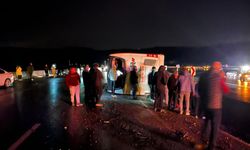 Gaziantep otoyolunda otobüs kazası: Yaralılar var!