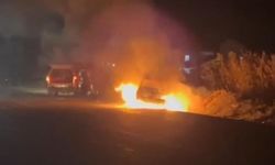 Gaziantep’in komşu ilinde bir kişi otomobilini ateşe verdi!