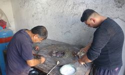 Gaziantep’te kalaycılık mesleğini yaşatıyorlar