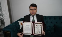 Gaziantep’te Kur'an-ı Kerim ile aydınlanan yaşam! Görme engelli genç 1 yılda hafız oldu