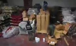 Gaziantep'te binlerce litre etil alkol ele geçirildi!