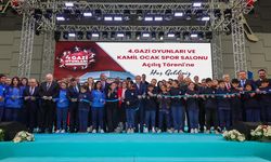 Gazi şehir, uluslararası standartlara uygun yeni spor salonuna kavuştu