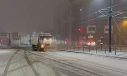 Gaziantep Büyükşehir kar yağışına karşı tam kadro sahada