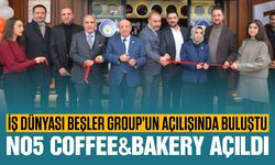 Gaziantep iş dünyası Beşler Group’un açılışında buluştu! NO5 Coffee& Bakery açıldı