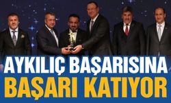 Aykılıç’ın başarısı ödüllendirildi! İhracatın Yıldızı Ödülü…