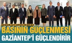 Şahin, gazete sahipleri ile bir araya geldi! Yerel medya mercek altına alındı