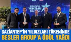 Beşler Group ödüle doymuyor! Gaziantep’in Yıldızları Töreninde Beşler Group’a ödül yağdı…
