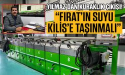 İş adamı Zeki Yılmaz’dan kuraklık çıkışı! Fırat’ın suyu Kilis’e taşınmalı
