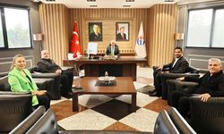 Taha Akgül’den GAÜN Rektörü Prof. Dr. Doğan’a ziyaret