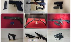 Gaziantep’te 446 Faili meçhul olay aydınlatıldı! Çok sayıda ruhsatsız silah ele geçirildi!