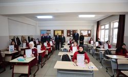 Gaziantep’te öğrenciler ‘Umre’ ödülü için ter döktü!