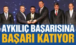 Aykılıç’ın başarısı ödüllendirildi! İhracatın Yıldızı Ödülü…