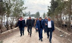 Milletvekili Şahin Sulama ve GES projesini yerinde inceledi