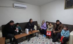 Başkan Yılmaz Gaziantep’te evi yanan kömek ailesini yalnız bırakmadı!