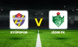 Eyüpspor - Iğdır FK maçı kaç kaç, kim önde, golü kim attı?