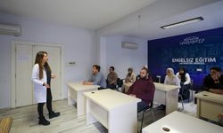 Gaziantep'te görme engelli kursiyerler için E-KPSS eğitim desteği!