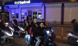 Gaziantep’in komşu ilinde Süper Kupa zaferini motosikletlerle şehir turu atarak kutladılar!