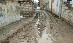 Gaziantep'te vatandaşların çamur çilesi isyan ettirdi!