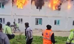 Şehir hastanesi yangınıyla ilgili yeni görüntüler ortaya çıktı