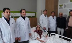 Gaziantep’te 87 yaşındaki hastanın karnından 4,5 kilogramlık tümör çıkarıldı!