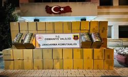 Adana'dan Gaziantep istikametine seyir halindeki tırda kaçak makaron ele geçirildi!