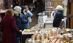 Gaziantep'teki tarihi çarşılarda yarıyıl tatili yoğunluğu!