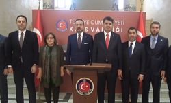 AK Parti heyetinden Suriye ziyareti öncesi Vali Kalaylı’ya ziyaret