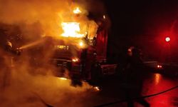 Gaziantep yolunda şok olay! Alev topuna döndü…