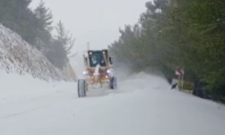 Gaziantep ve çevre illerin karla mücadelesi devam ediyor