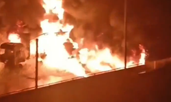 Gaziantep otobanında tır yangını: Otoyol trafiğe kapatıldı!