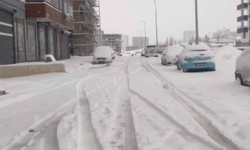Gaziantep’e yağan kar miktarı şaşırttı