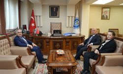 GAÜN Rektörü Doğan’dan Rektör Bakan’a ziyaret! Değerlendirmelerde bulunuldu