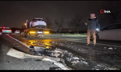 Ters şeritte ilerleyen otomobil faciaya neden oldu! Yaralılar var...