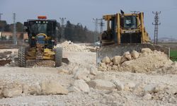 Harran–Akçakale grup yolunda hummalı çalışma sürüyor