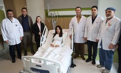 Gaziantep'te böbrek hastası genç kıza kendi organı nakledildi!