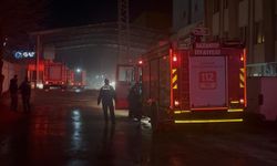 Gaziantep’te makarna fabrikasında yangın