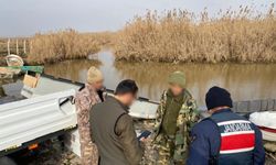 Gaziantep’te yasak bölgede avlanan 3 şahıs yakalandı