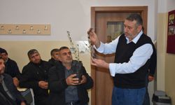 Şahinbeyli çiftçilere budama eğitimi...