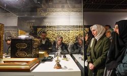 Gaziantep’te mukaddes Emanetler Sergisi'ne yoğun ilgi!