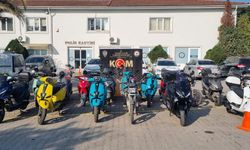 Motosiklette vergi ve ehliyet dolandırıcılarına Gaziantep dahil 19 ilde operasyon