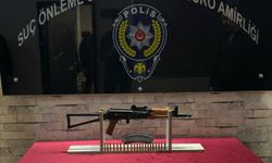 Gaziantep’te Emniyetten şok operasyon! Kalaşnikof tüfekle yakalandı…