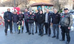 Gaziantep’te kutsal toprak sevgisi zorluk tanımadı! Motosiklet tutkunları umre yolculuğuna çıktı