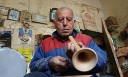 Gaziantep’te eğlencelerin simgesi zurnayı 55 yıldır ağaçlara şekil vererek üretiyor!