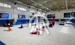 Gaziantep'te cimnastik salonunda geleceğin şampiyonları yetişecek! Yılda 2 bin 400 öğrenci cimnastikle tanışacak