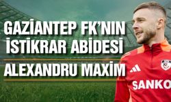 Gaziantep FK’nın istikrar abidesi: Alexandru Maxim