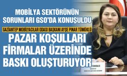 Mobilya sektörünün sorunları ve geleceği GSO’da konuşuldu