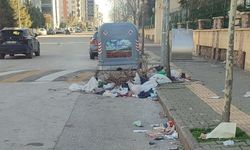 Gaziantep’te bu görüntü mide bulandırdı! Her yer çöp…