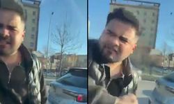 Gaziantep trafiğinde korku dolu anlar! Trafik magandası iş başında! İşte o anlar…