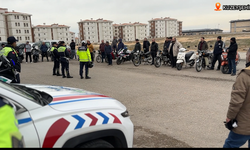 Gaziantep'te sürücülere güvenli sürüş eğitimi! Kebap Dumansız, Motor Kasksız Olmaz...