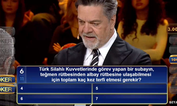 Türk Silahlı Kuvvetlerinde görev yapan bir subayın, teğmen rütbesinden albay rütbesine ulaşabilmesi için toplam kaç kez